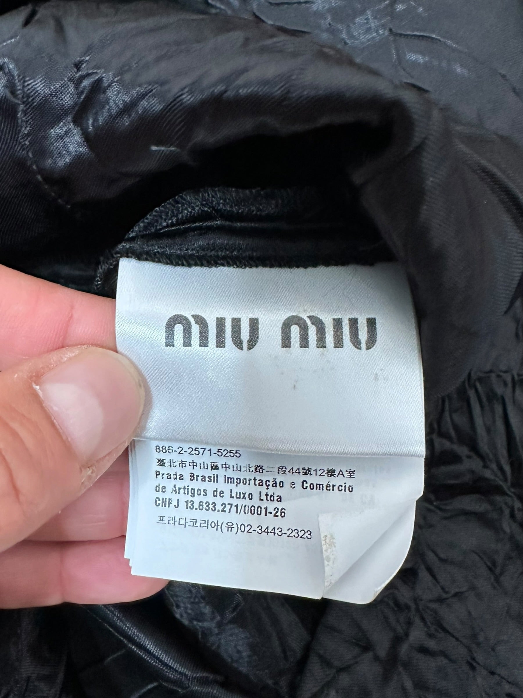 Miu Miu mini abito con fiocco — foto 10