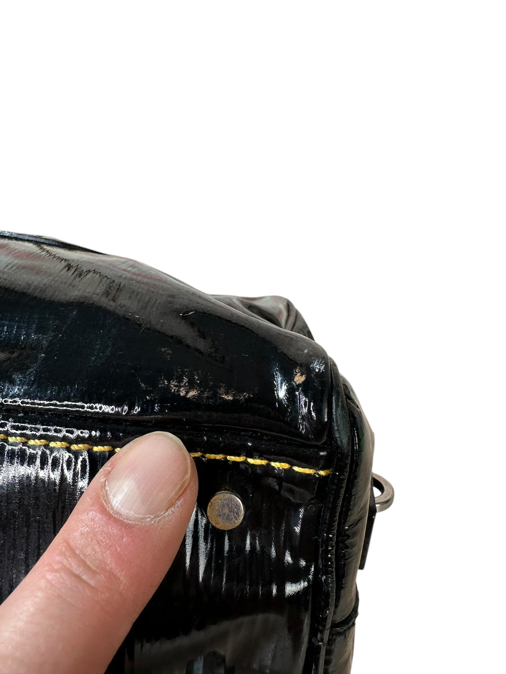 Prada borsa vintage in vernice — foto 16