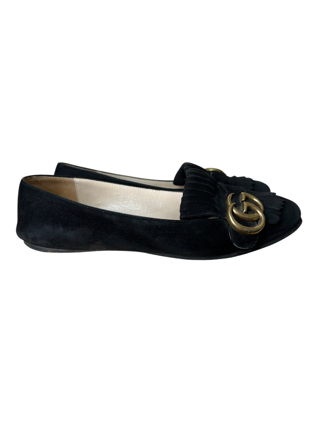 Gucci ballerine in pelle scamosciata (37.5)