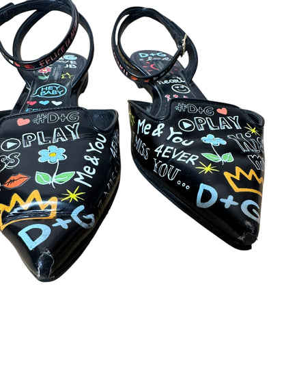 Dolce & Gabbana sandali con stampe (37.5g