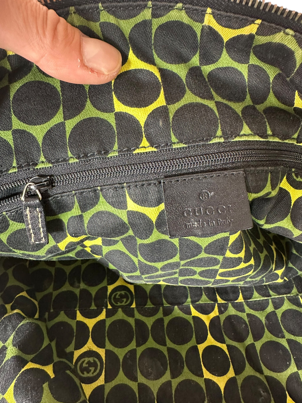 Gucci borsa vintage in pelle — foto 20