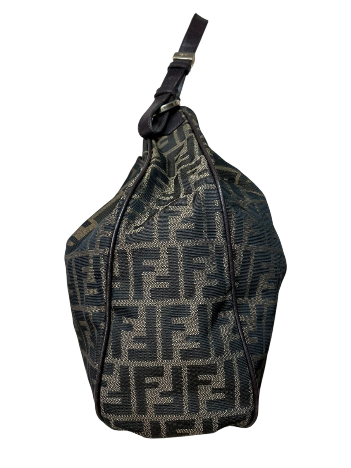 Fendi borsa hobo vintage in tela FF — foto 8