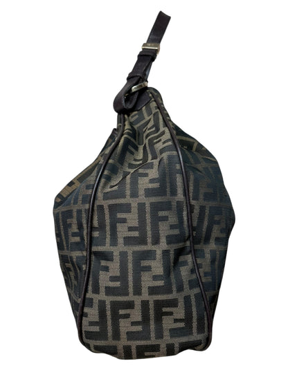 Fendi borsa hobo vintage in tela FF