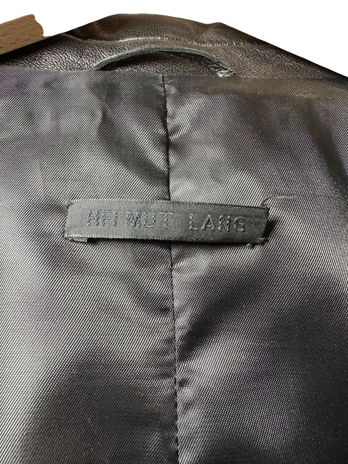 Helmut Lang giacca in pelle maschile (L)