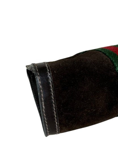 Gucci parfum mini pochette in velluto