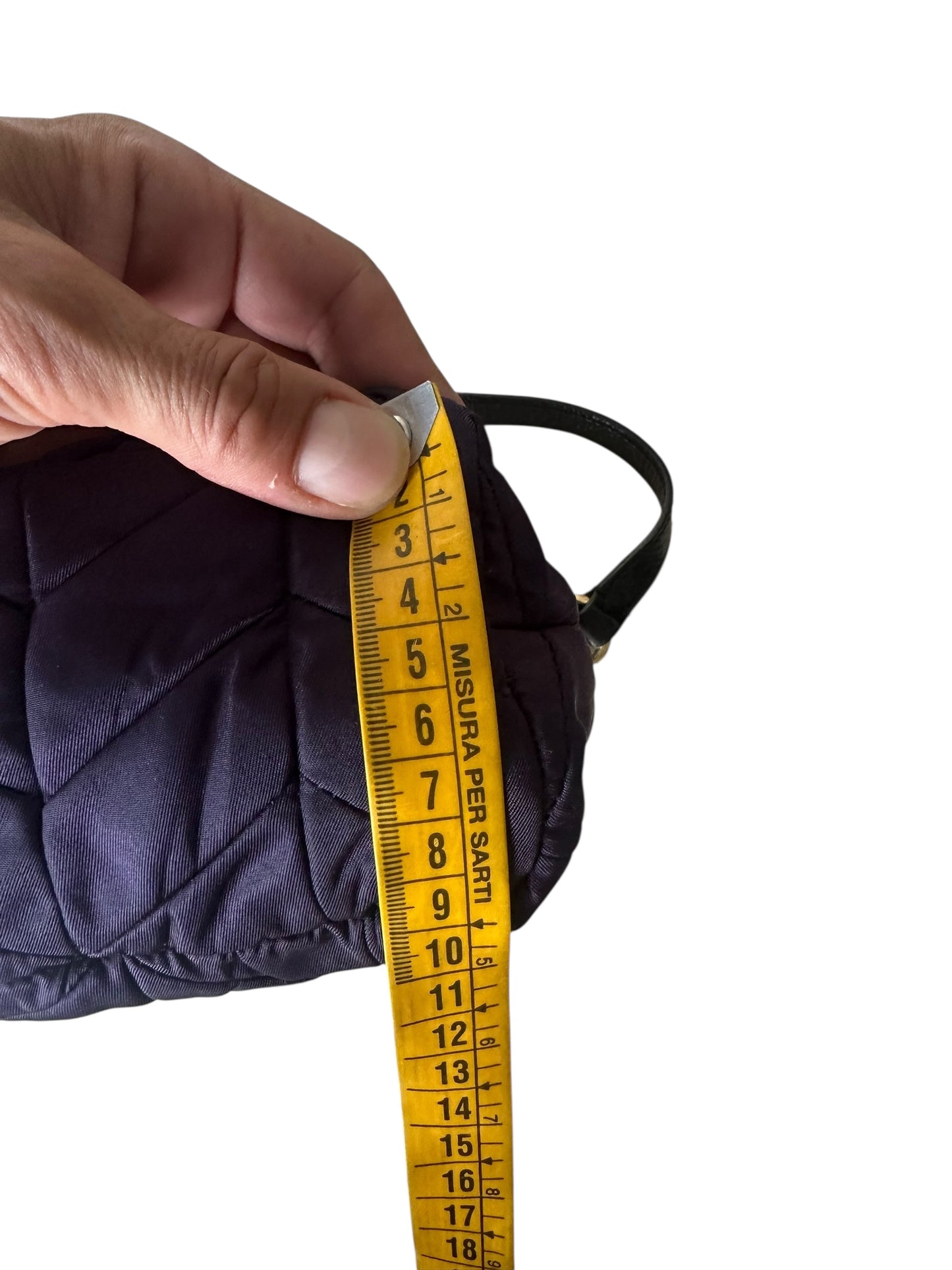 Prada mini borsa in nylon