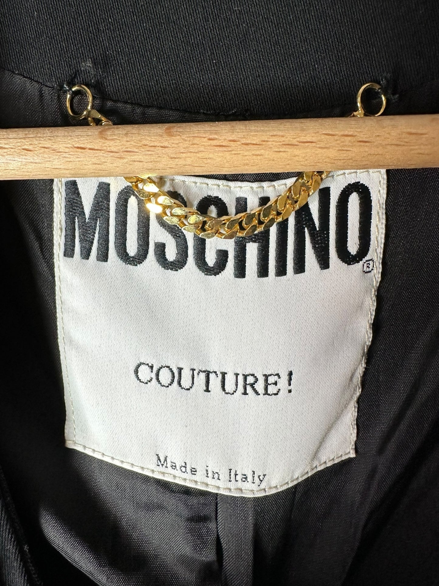 Moschino Couture blazer in lana (M)