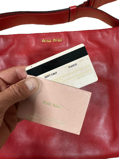 Miu Miu borsa vintage in pelle