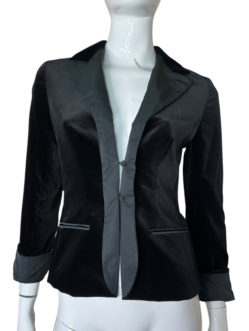 Max Mara blazer in velluto (XS)