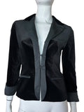 Max Mara blazer in velluto (XS)