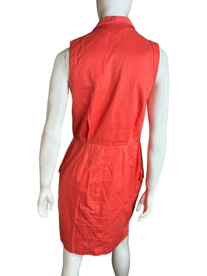 Terry Mugler mini abito in cotone (L)
