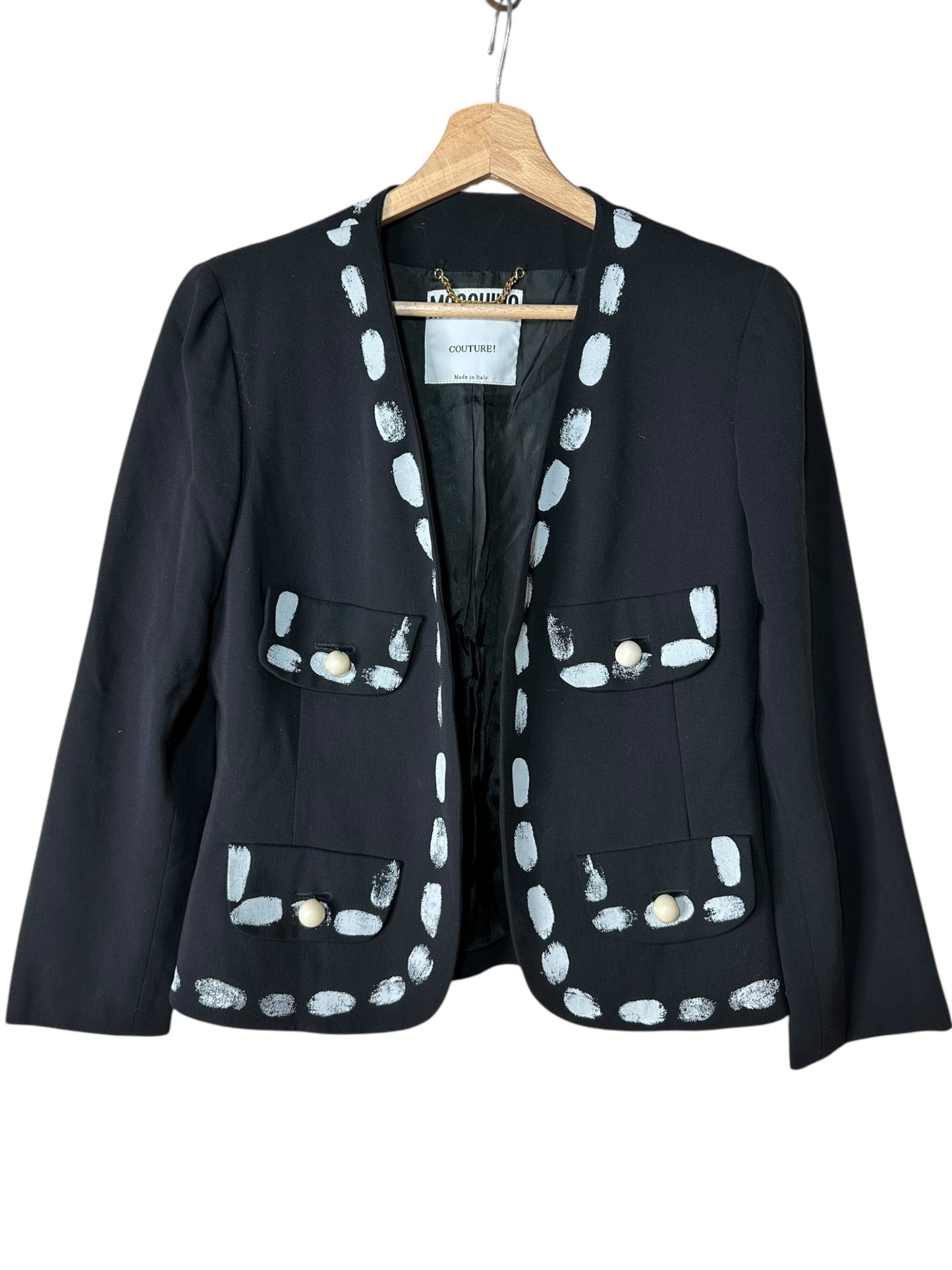 Moschino Couture blazer in lana (M)