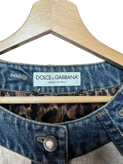 Dolce & Gabbana blazer in lino ((L)