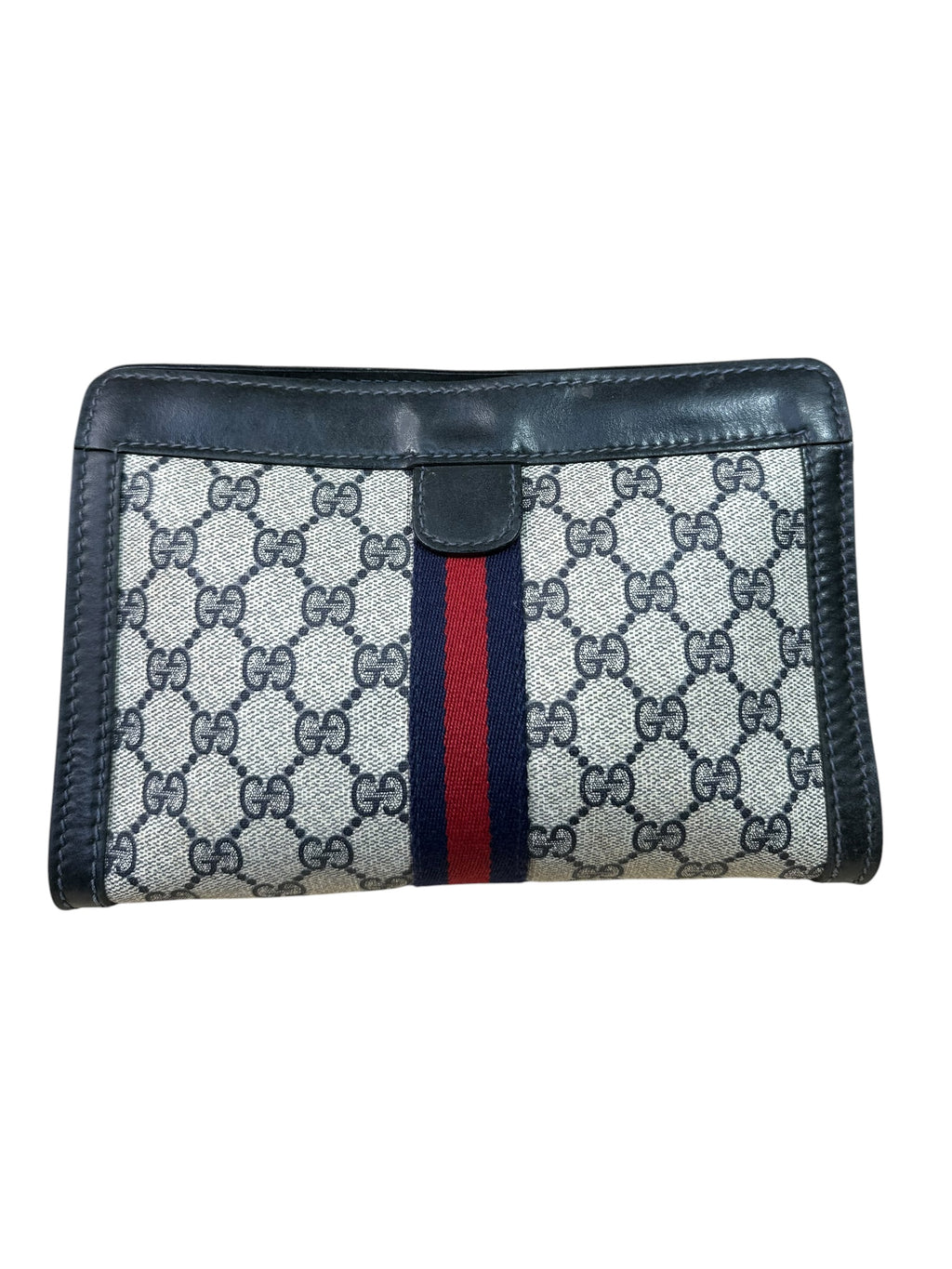 Gucci pochette vintage in tela GG