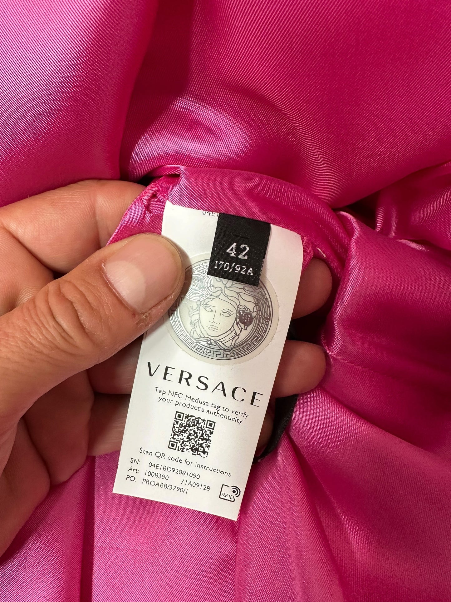 Versace mini abito (M)