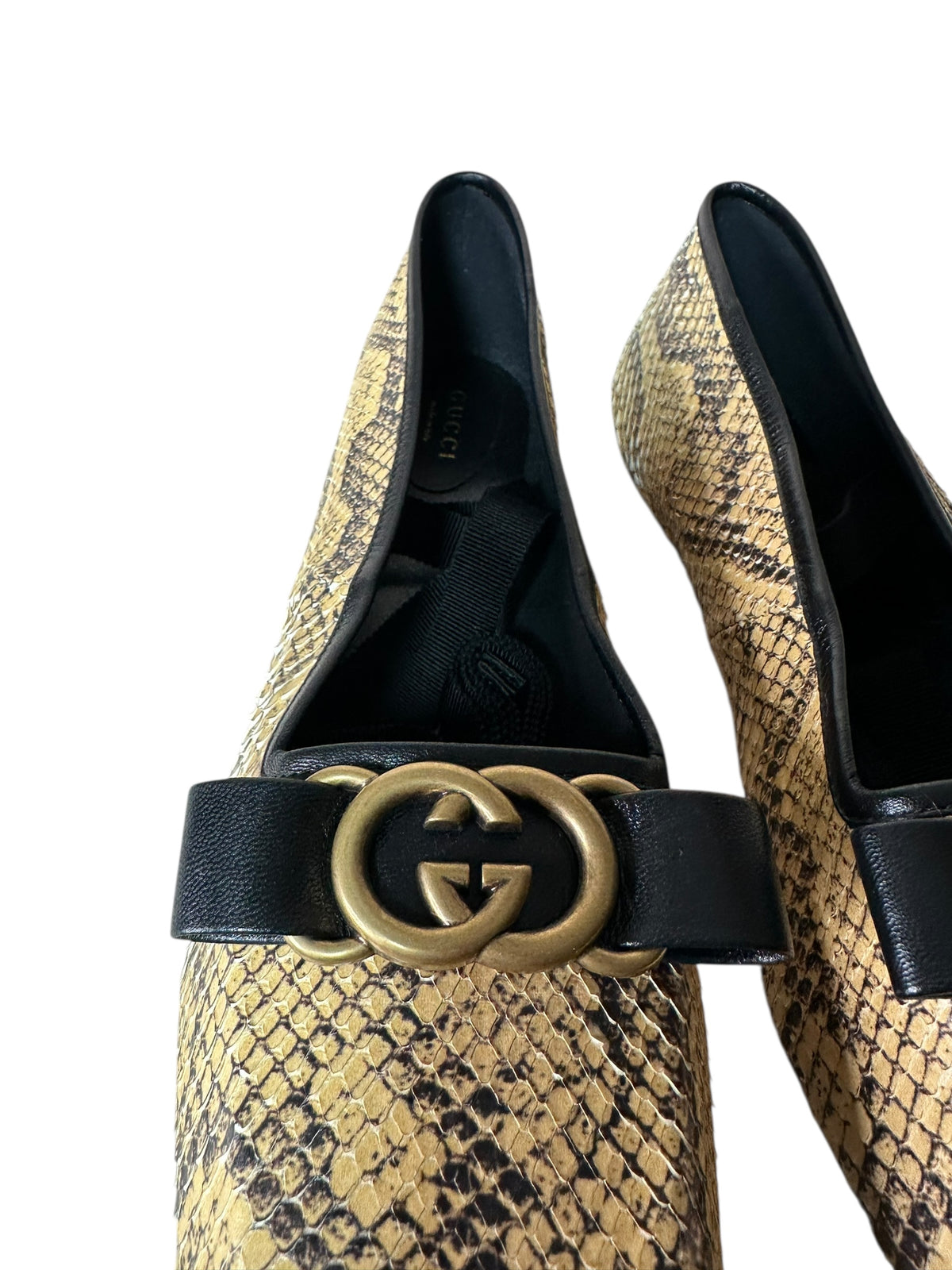 Gucci ballerine in rettile — foto 5