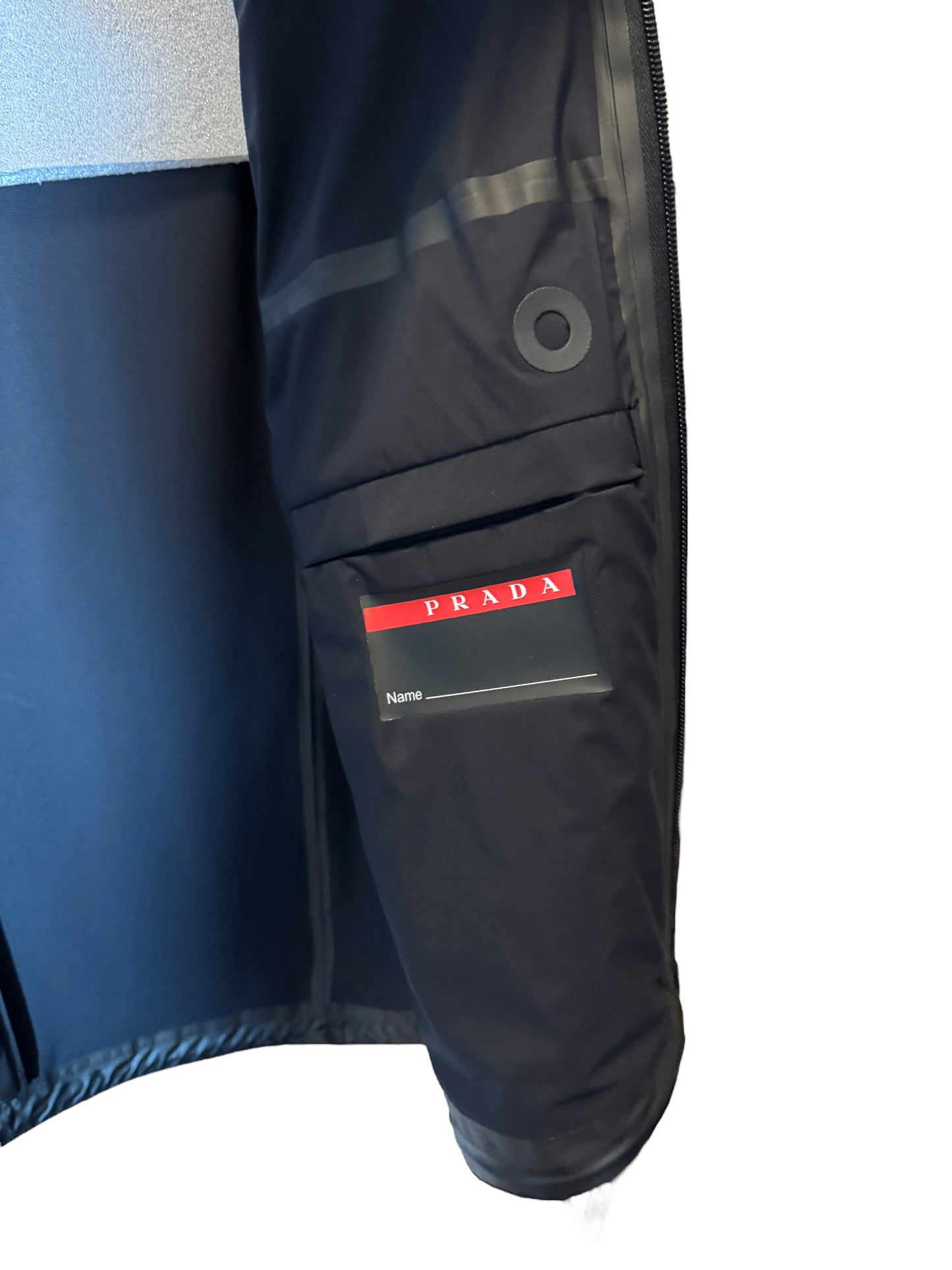Giacca Prada Linea Rossa Impermeabile, Traspirante, Ultra Leggera, Taglia 50