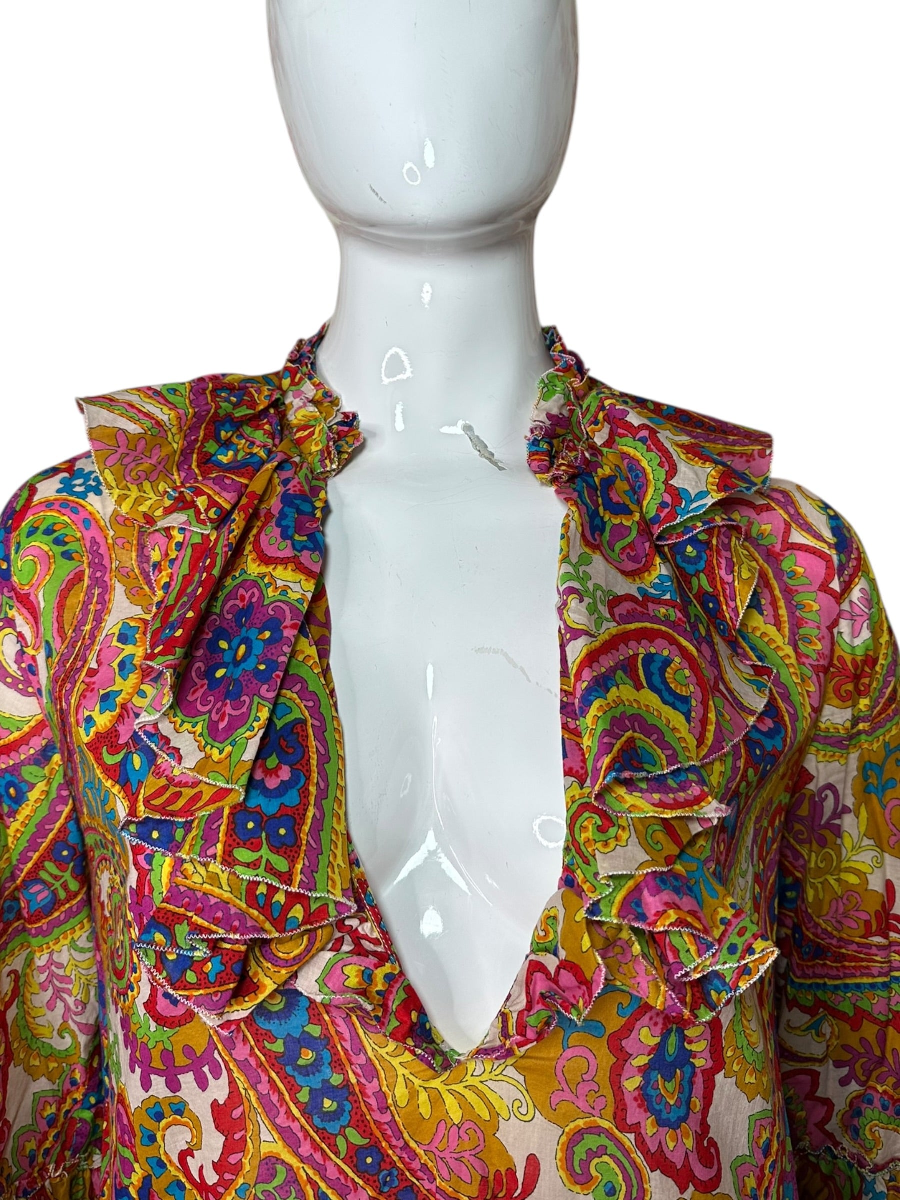 D&G top vintage stampato — foto 4