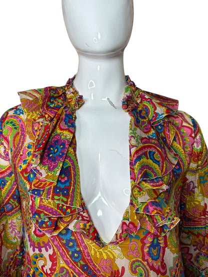 D&G top vintage stampato — foto 4