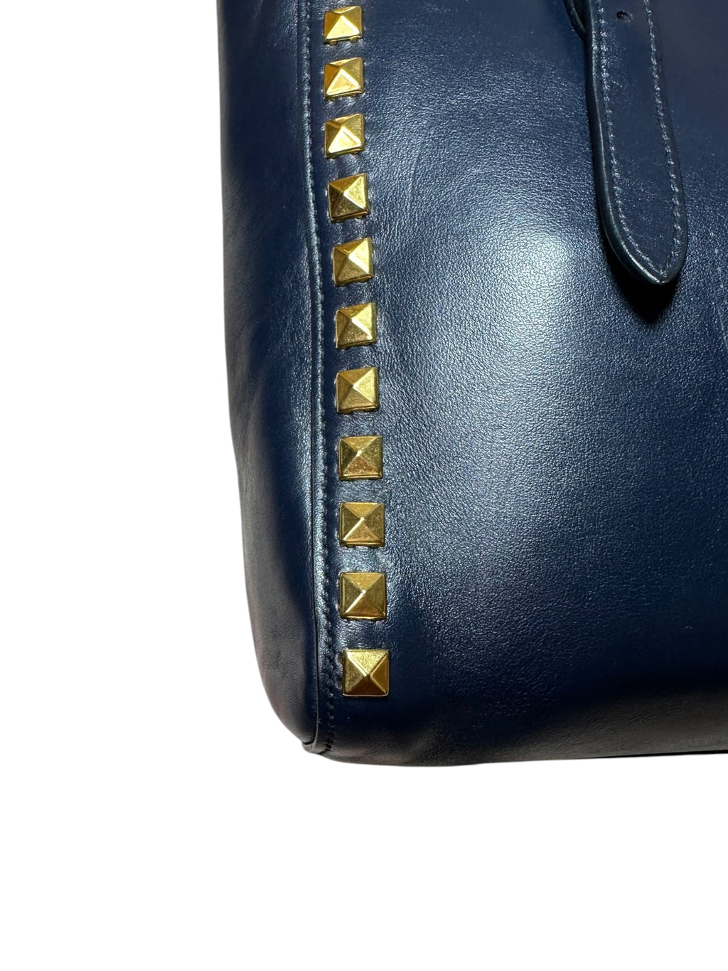 Miu Miu borsa in pelle con borchie