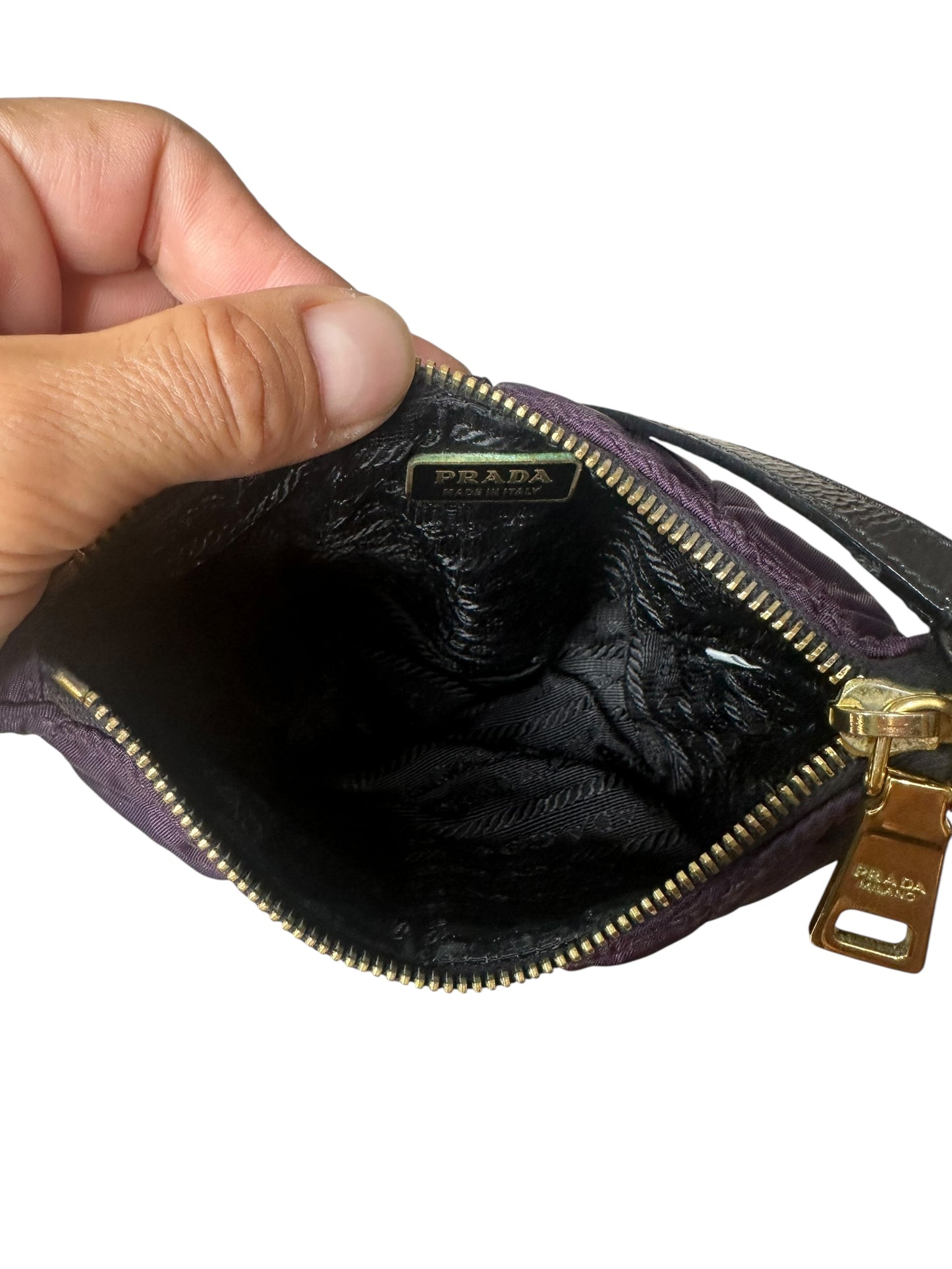 Prada mini borsa in nylon