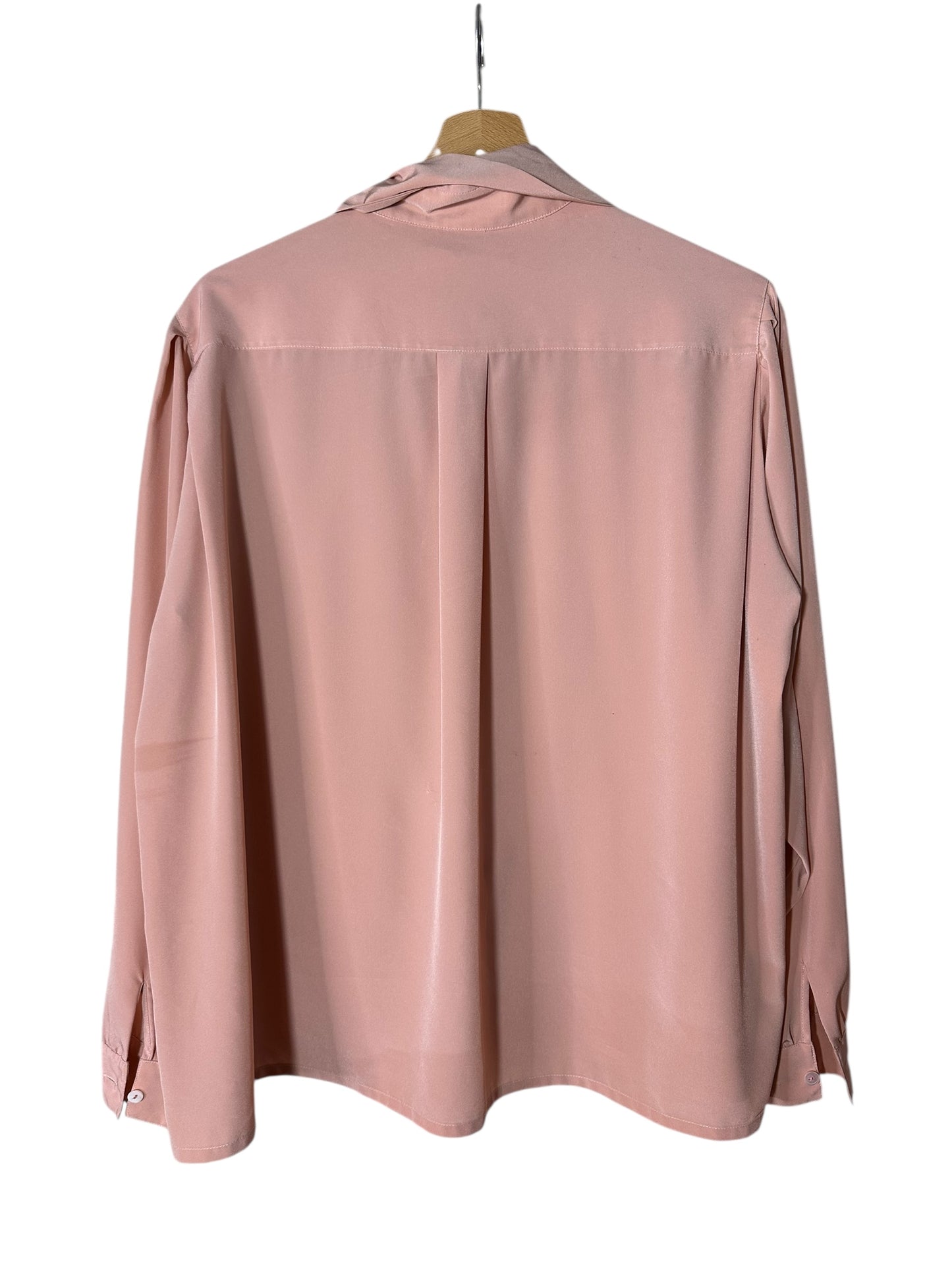 Camicia vintage con fiocco (M)