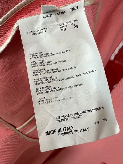 Miu Miu cappotto rosa (XS)