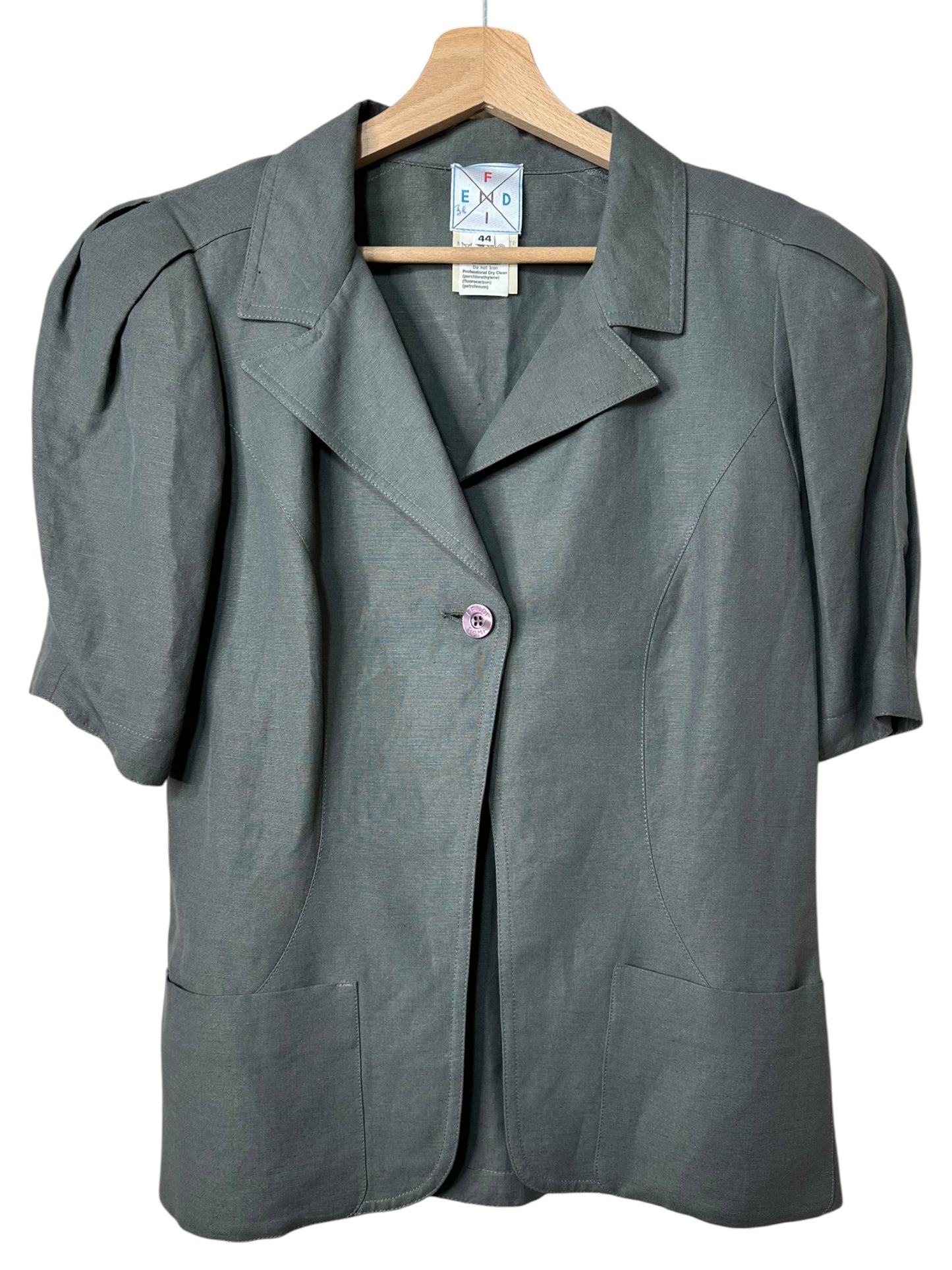 Fendi camicia vintage in lino — foto 5