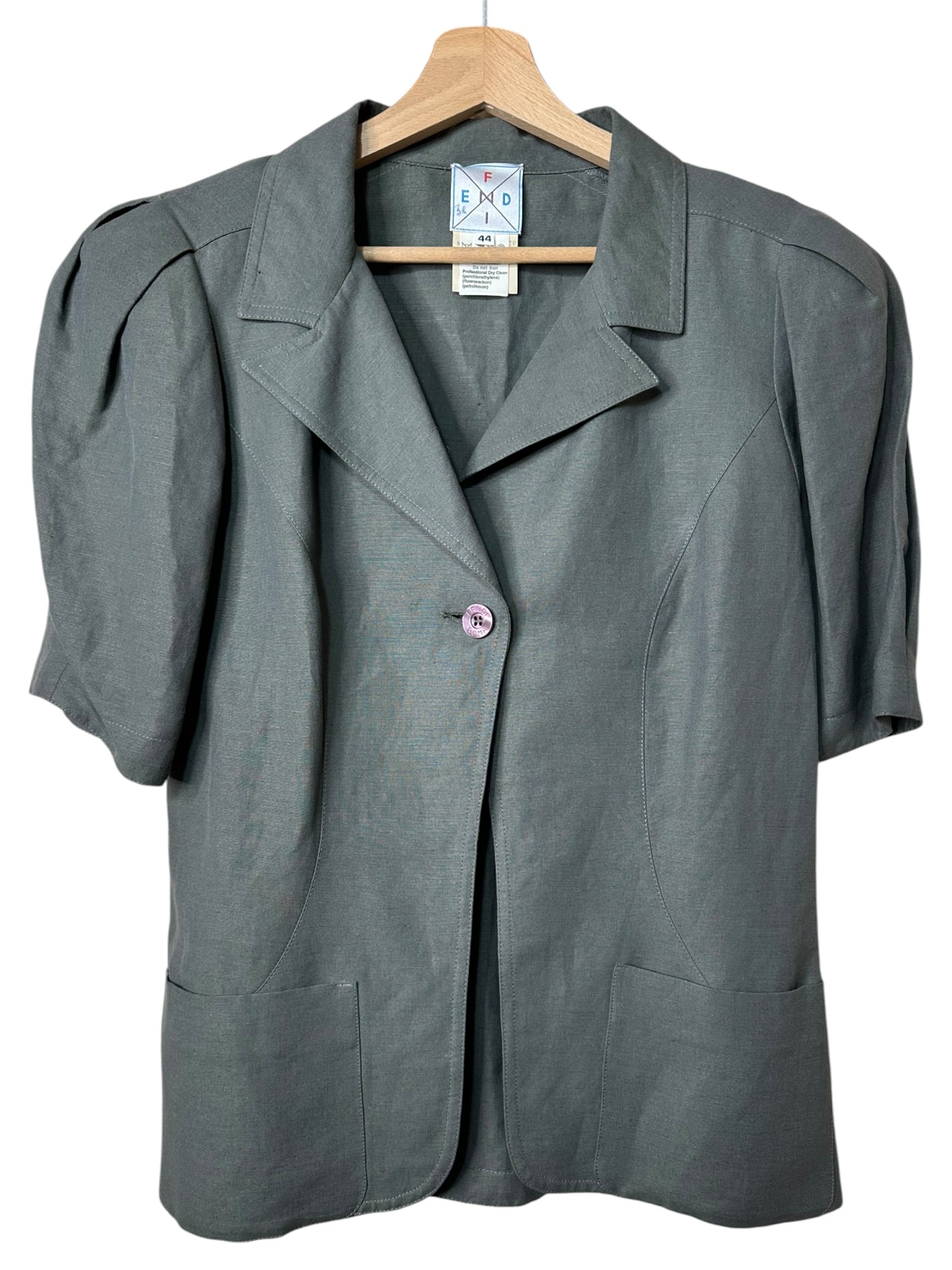 Fendi camicia vintage in lino — foto 5