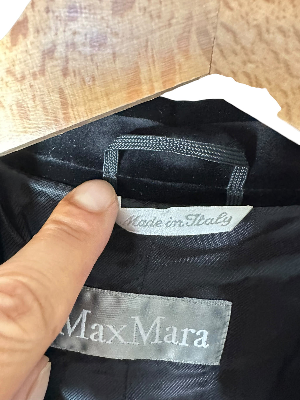 Max Mara blazer in velluto (XS)