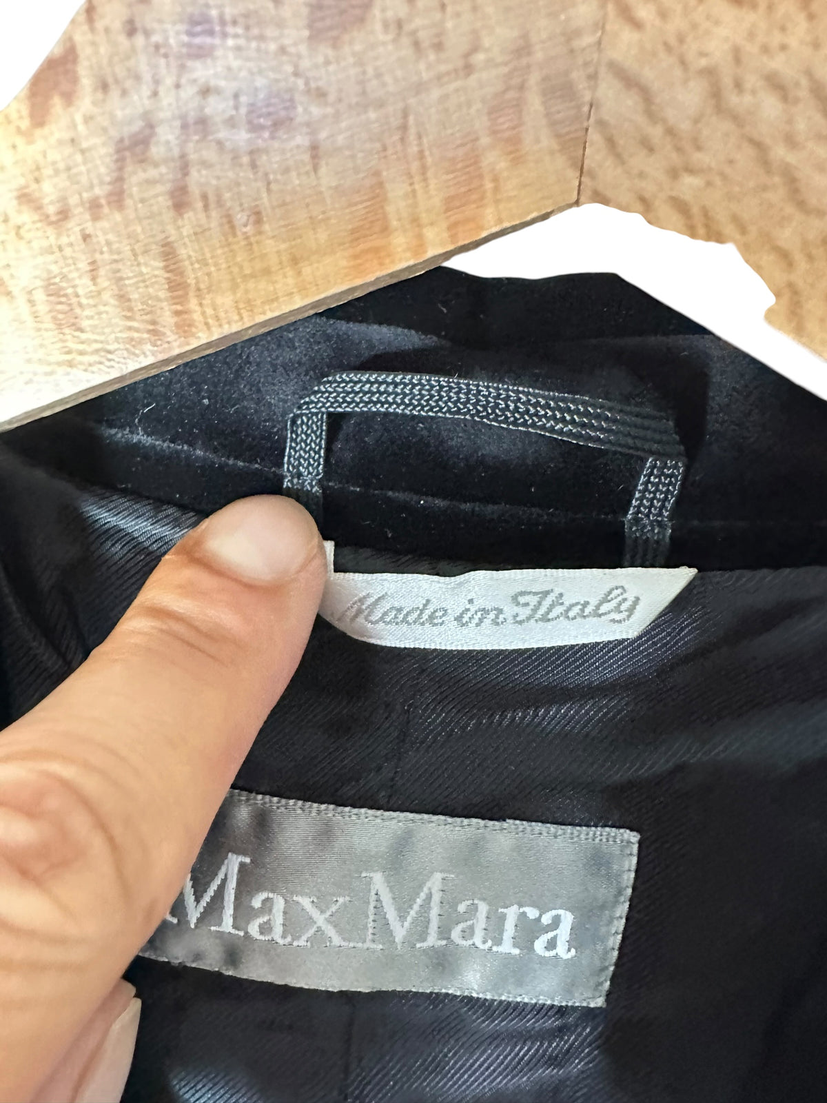 Max Mara blazer in velluto (XS)