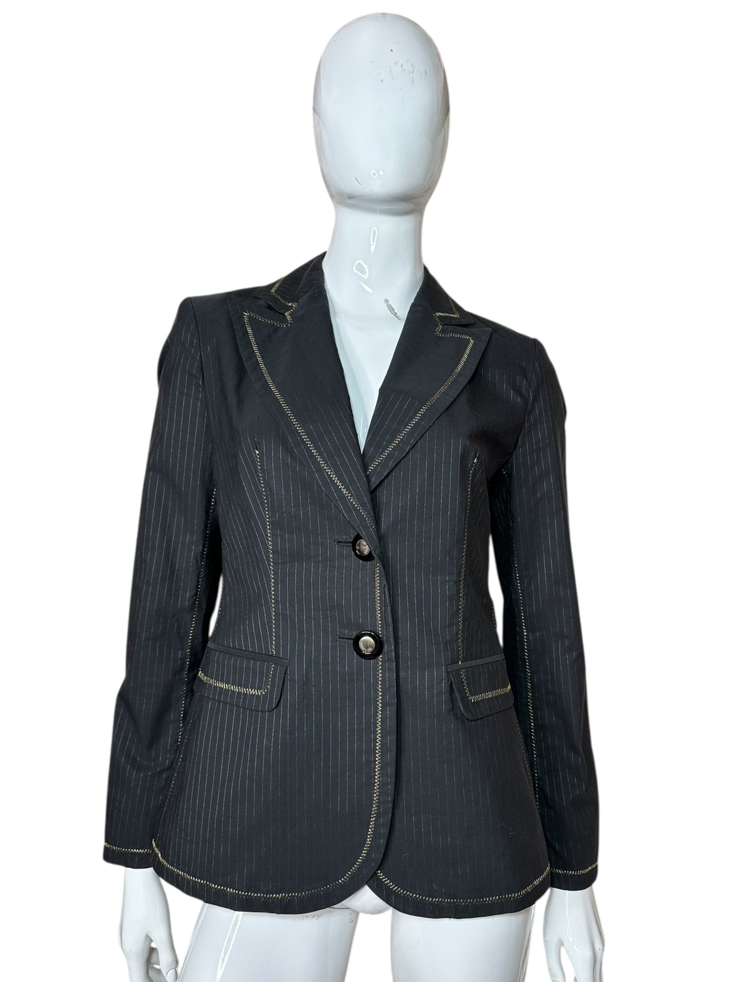 Just Cavalli blazer vintage gessato (M)