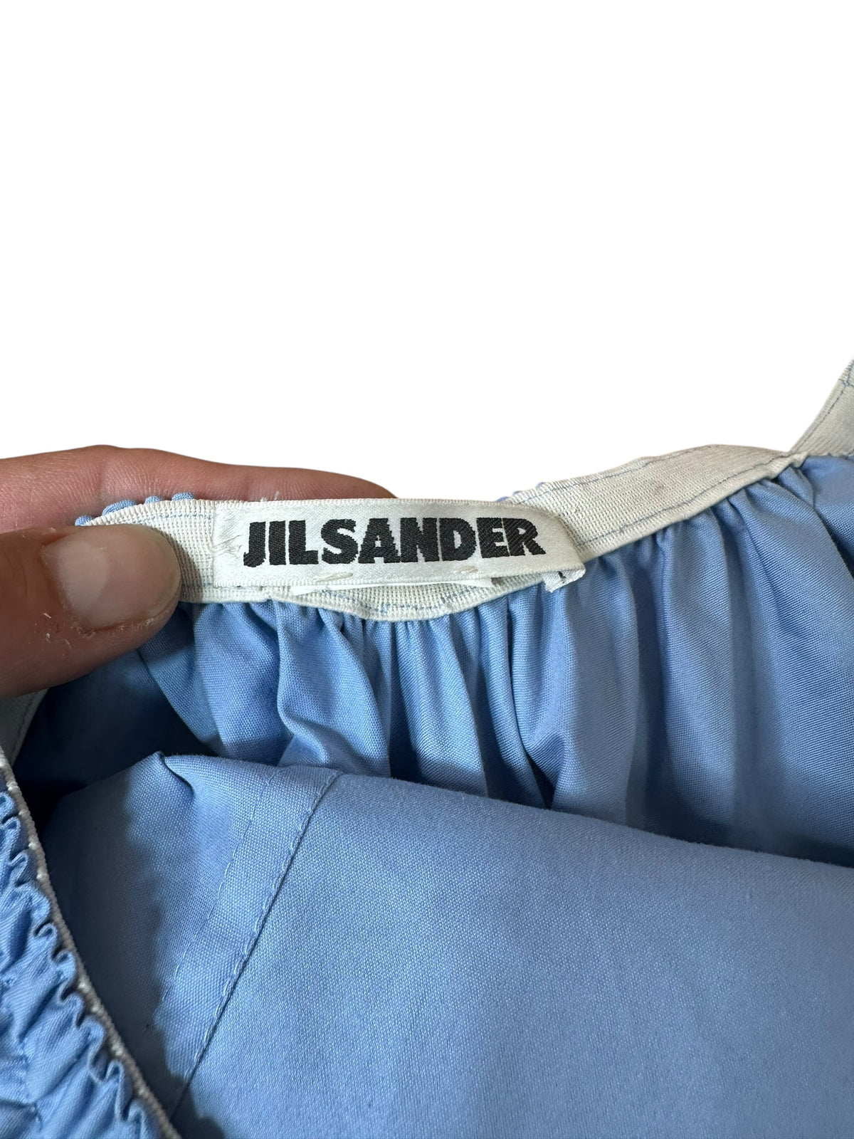 Jil Sander gonna asimmetria — foto 9