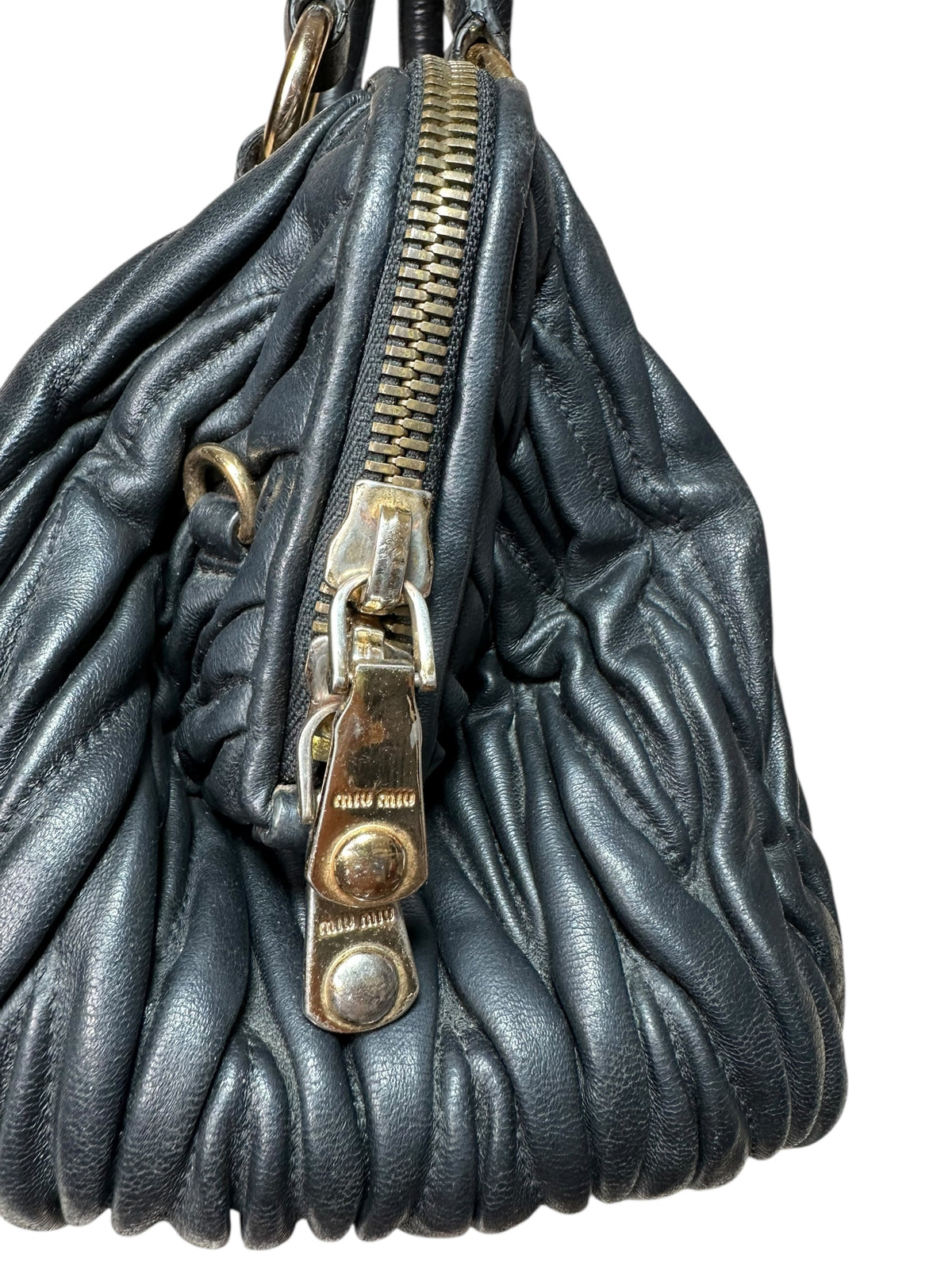 Miu Miu borsa vintage in pelle matelassè — foto 6