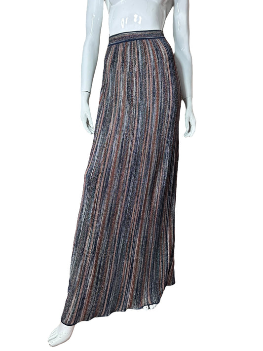 Missoni maxi gonna in lurex (M)