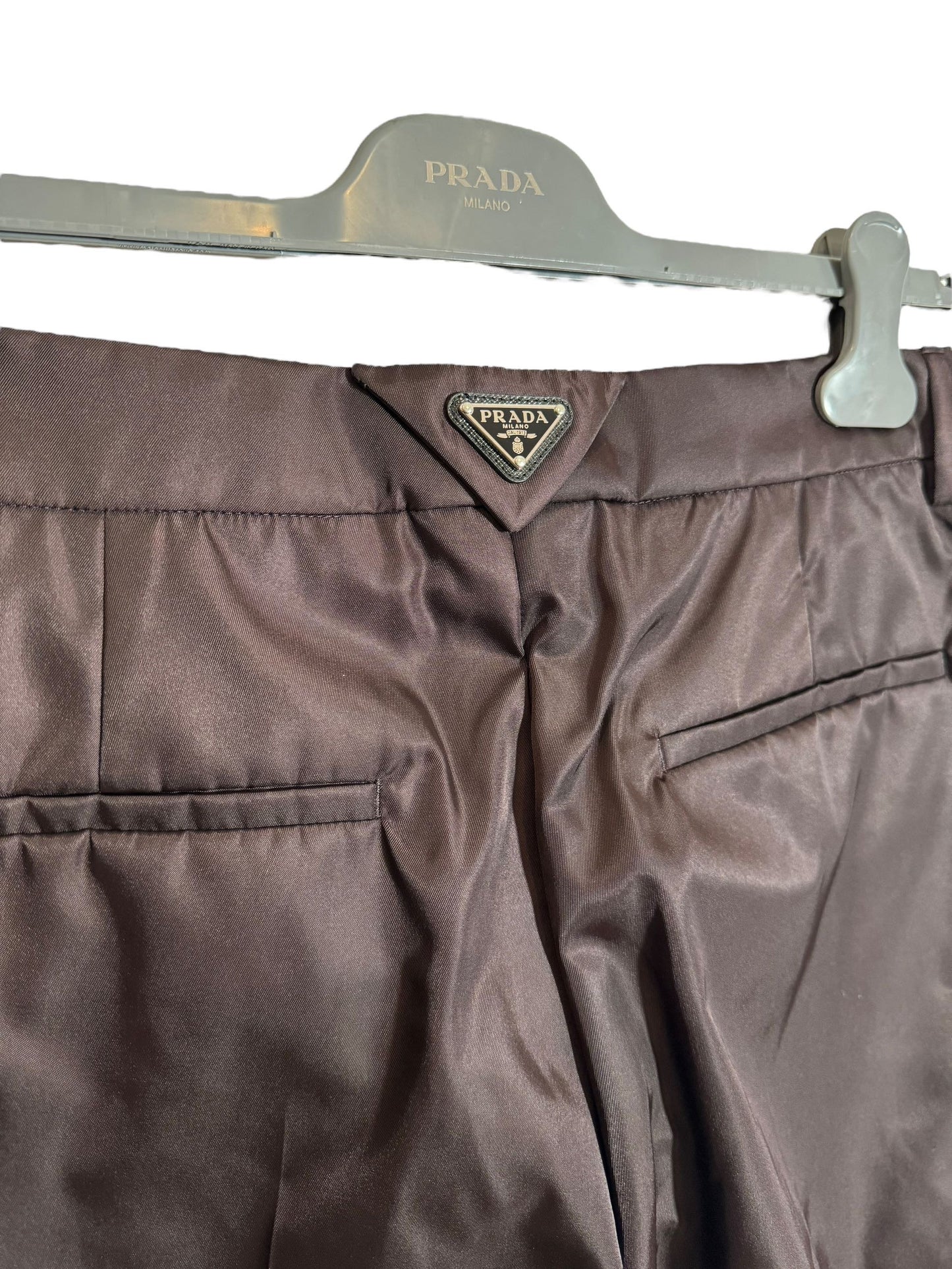 Prada pantaloni in nylon (38)