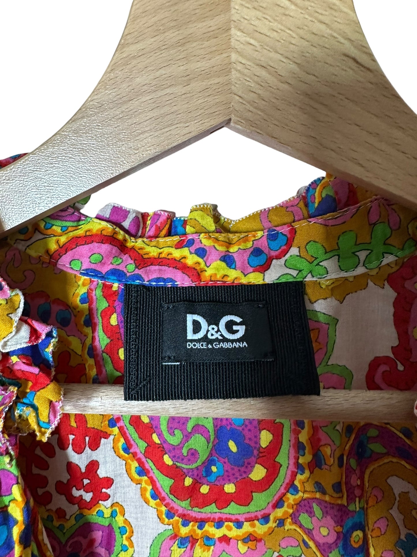 D&G top vintage stampato — foto 8