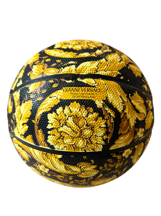 Pallone da basket VERSACE Barocco originale - Fitness Tool Black/Gold