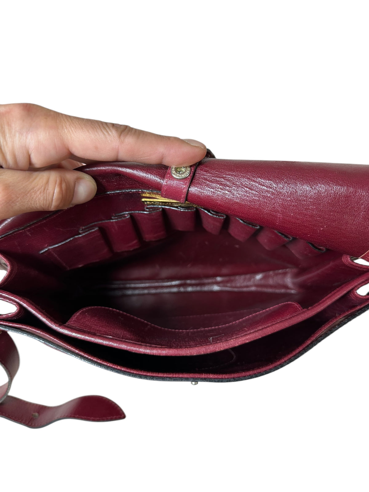 Cartier borsa vintage in pelle — foto 21