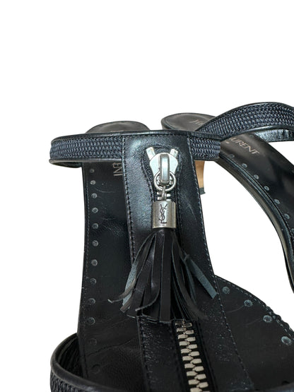 Yves Saint Laurent sandalo in pelle — foto 4