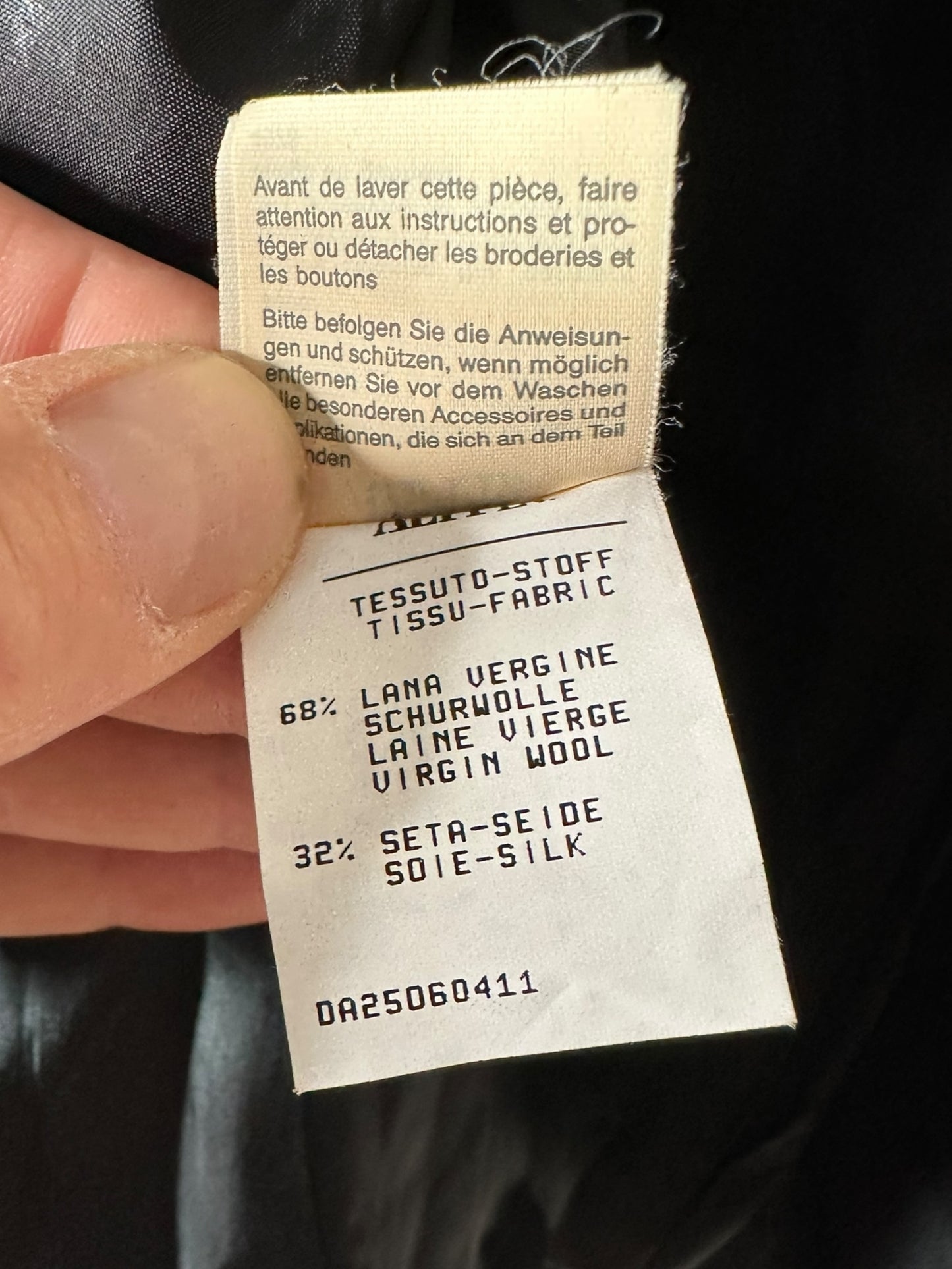 Moschino Couture blazer in lana (M)