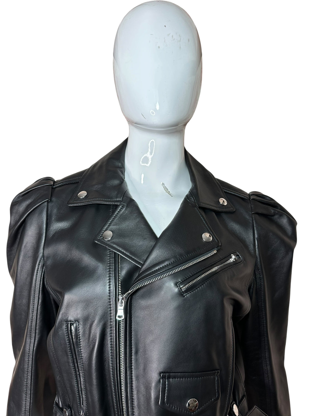Red Valentino chiodo in pelle — foto 3