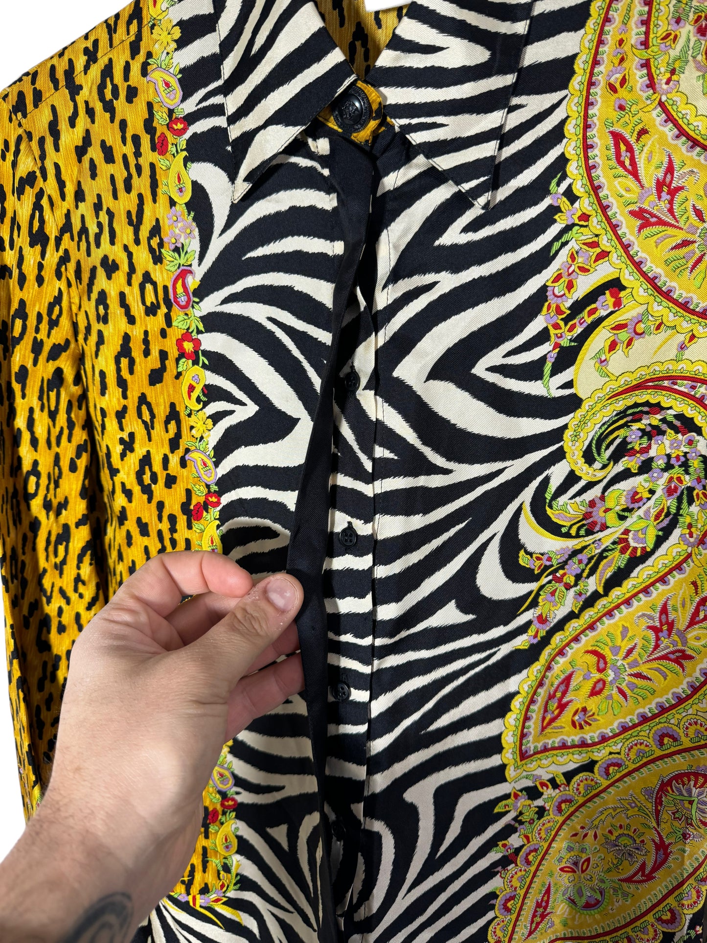 Gianni Versace camicia in seta (40)