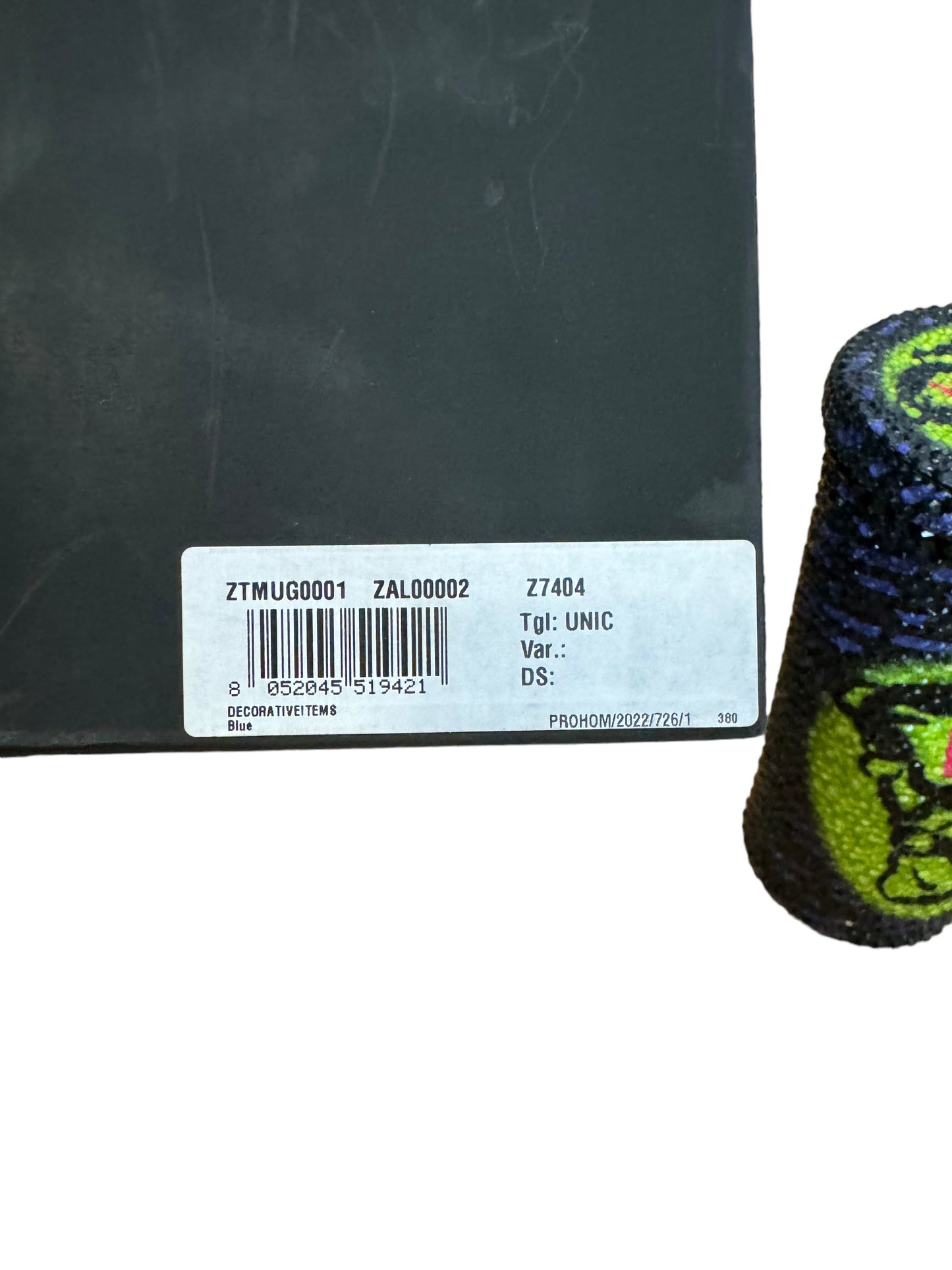 Versace thermos in metallo con cristalli