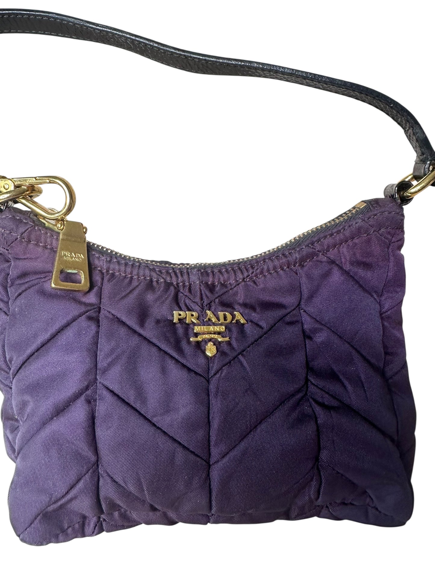 Prada mini borsa in nylon