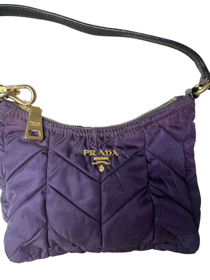 Prada mini borsa in nylon