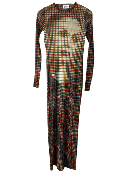 Jean Paul Gaultier maxi abito stampato (M)