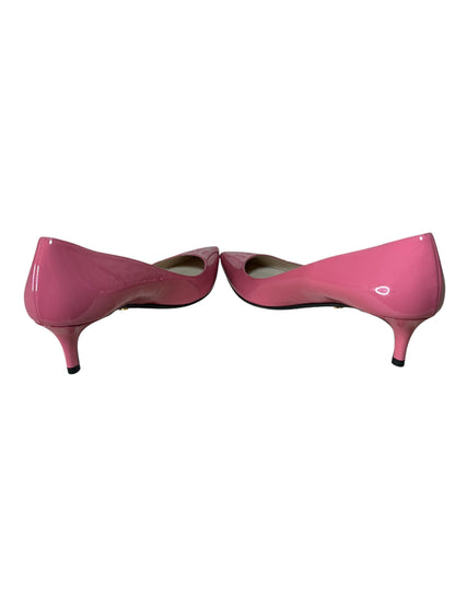 Prada decolletè in vernice rosa