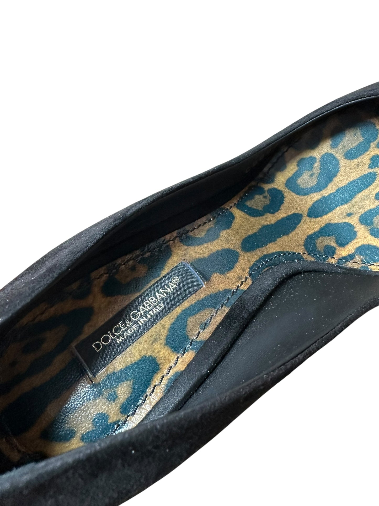 Dolce & Gabbana decolleté in velluto — foto 7