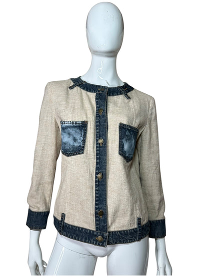 Dolce & Gabbana blazer in lino ((L)